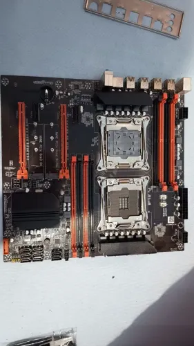 Kit Placa-mãe SOYO X99 Ultra Dual CPU + 2x Xeon E5-2680 v4