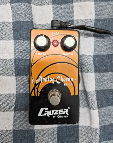 Pedal Guitarra Analogico Chorus EF CR Cruzer Crafter 100%