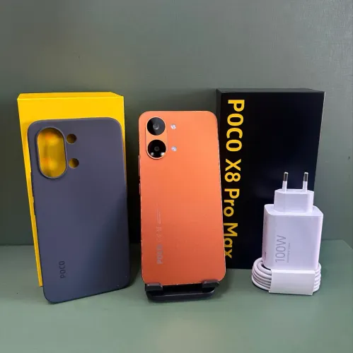 Poco x8 Pro Max 5G 512/12 Laranjado 