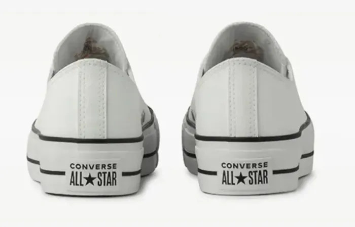 Converse tênis feminino Chuck Taylor couro branco n.34/35