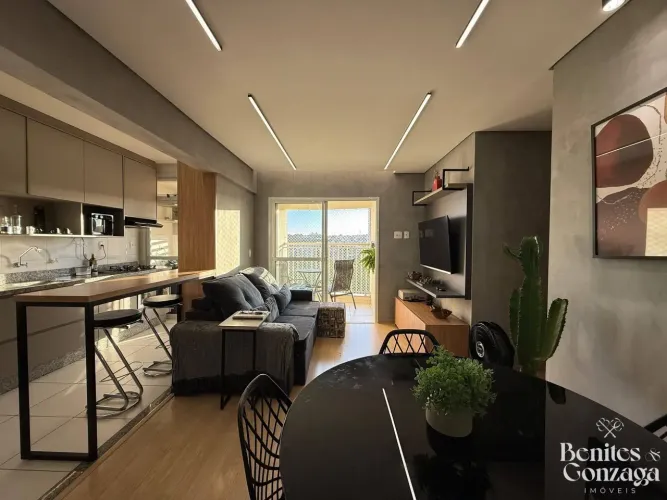 Venda - Apto mobiliado no Vivace Residence, Zona 02, Maringá, PR. Excelente imóvel localiz