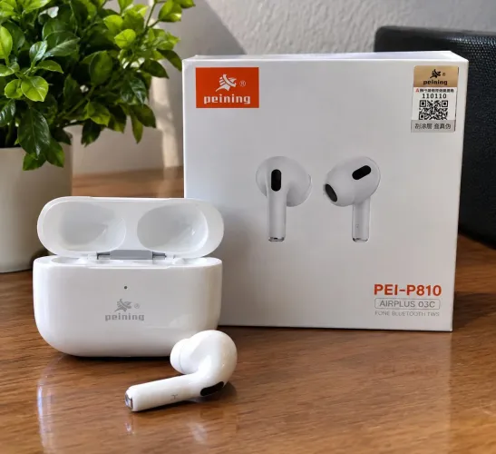 Airpods Peining - fone de ouvido bluetooth 5.3 pei - p817 branco