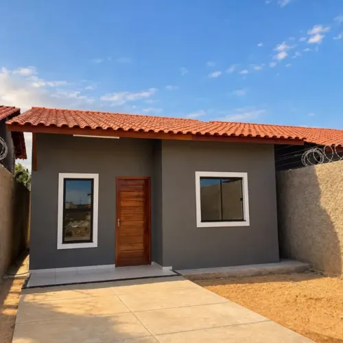 02 QUARTOS + QUINTAL NA GABRIELA | ENTRADA FACILITADA DE R$ 15 MIL