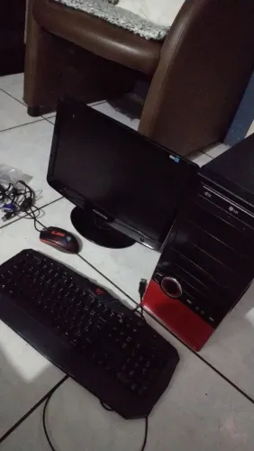 Troco computador gamer com tela teclado e mouse por celular