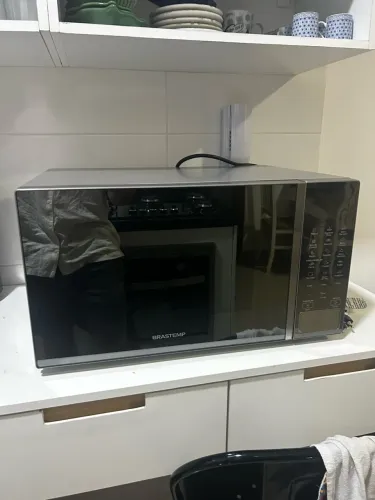 Título: Micro-ondas Brastemp Espelhado BMS46ARANA