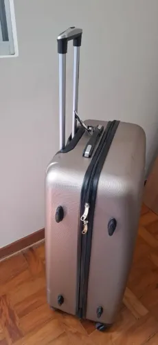 Mala de Viagem Grande 32kg Rodas Giro 360°
