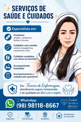 Acompanhante hospitalar e cuidadora