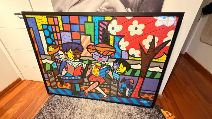 Quadro Led Romero Brito
