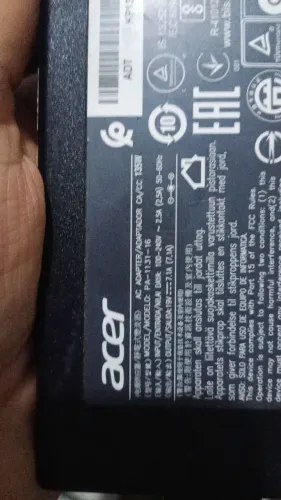 fonte original acer nitro 19V/7,1A