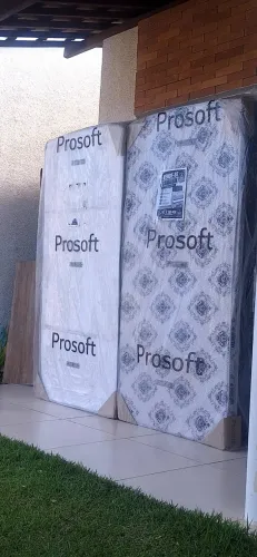Cama box. 12cm de espuma. Promoção