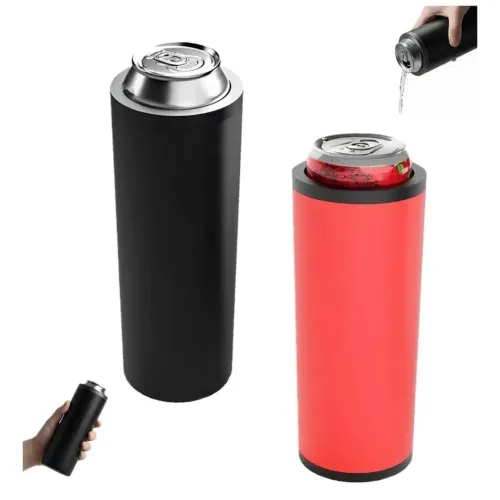 Suporte de lata dupla recarga rápida bebidas