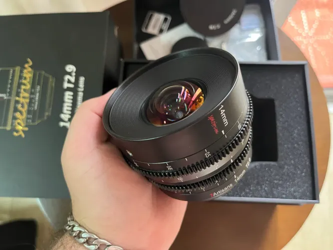 Lente sony 14mm 7artisans 2.9