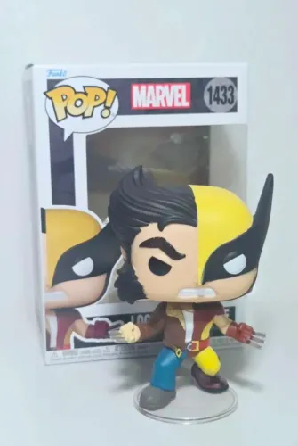 Pop funko Wolverine (meio loga/wolverine)