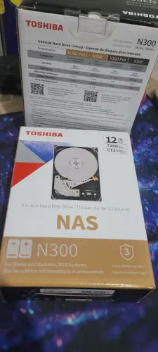 HD Interno Toshiba N300 12TB 512MB Cache - Novo Lacrado c/ NF e 3 Anos de Garantia