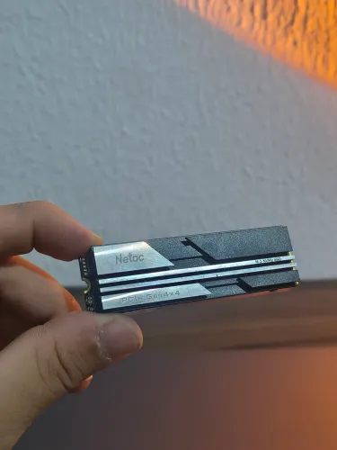 SSD NVMe Netac N5000 1TB com Dissipador Metálico | Envio OLX Pay | Aceito Cartão | Entrego