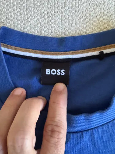 Camiseta Boss azul