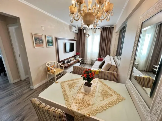 Locação anual: 1 Quarto // Mobiliado // Rua reta ao mar