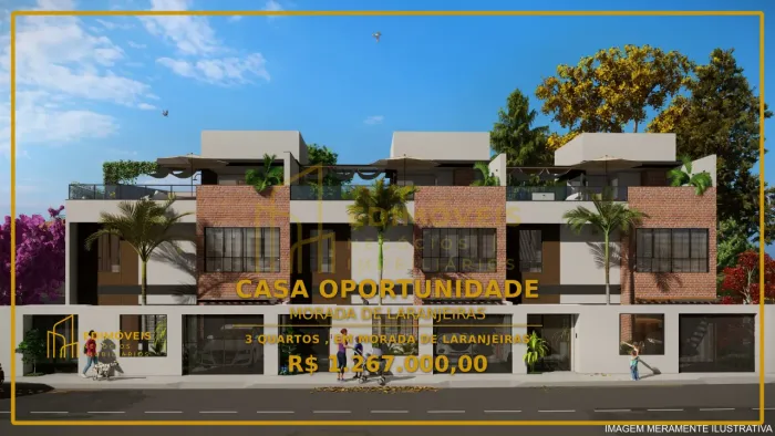 Oportunidade em Morada de Laranjeiras Casa Triplex com Acabamento de Luxo!
