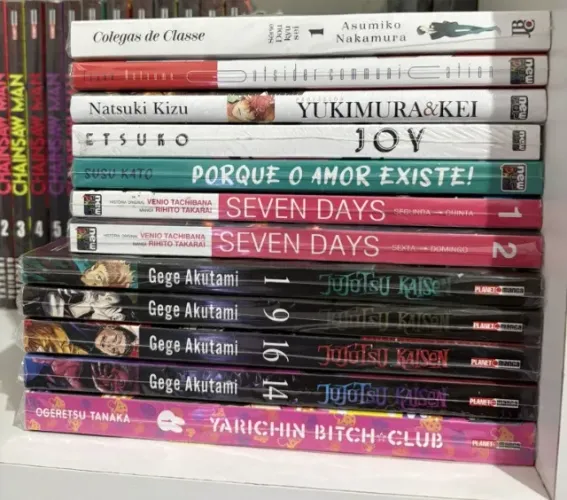 Desapego Mangás Diversos - Jujutsu Kaisen, Yarichin, Yaoi e BL