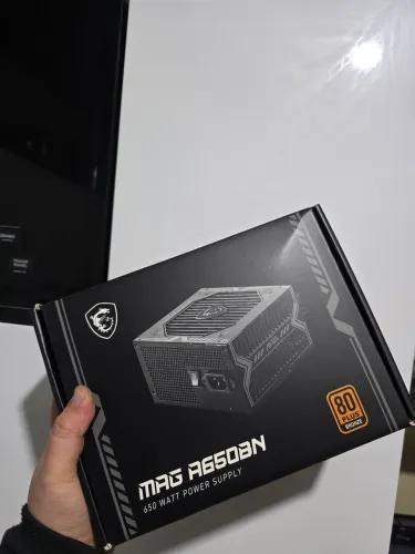 FONTE 650W MSI MAG 80 PLUS