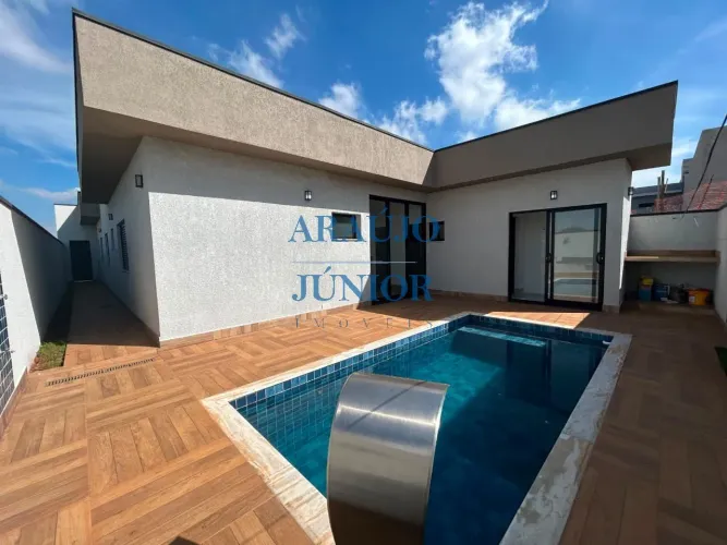 Casa em Condomínio no Recanto das Águas, Nova Odessa-SP: 3 Quartos, 3 Suítes, 2 Salas e 3