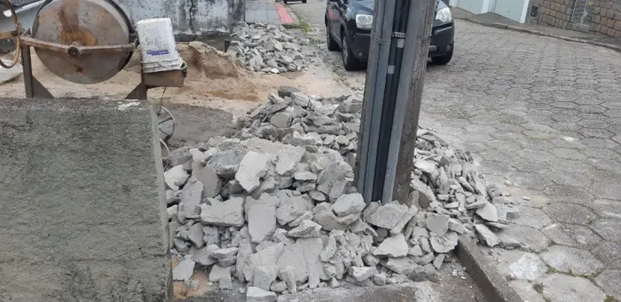 Precisamos de remoção de entulho
