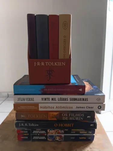 Acervo de livros de fantasia