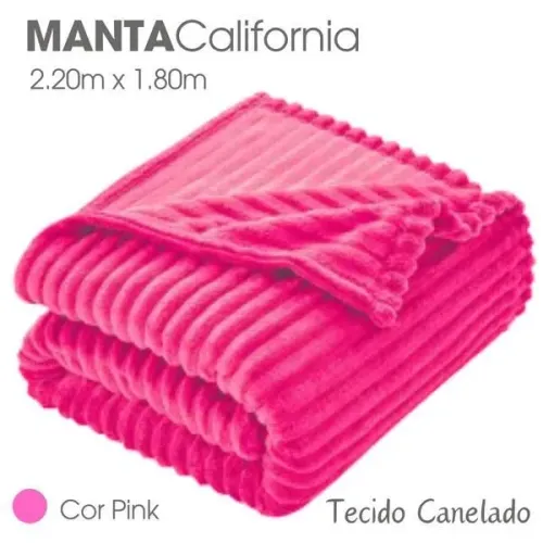 Manta de casal novo a pronta entrega