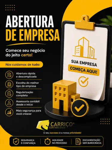 Abertura de Empresa | CNPJ Rápido e Regularizado com Contabilidade Especializada