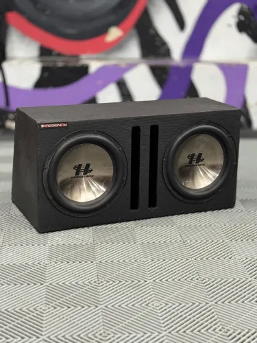 Caixa Regency com 2 Subwoofers Hurricane Platinum 300wrms