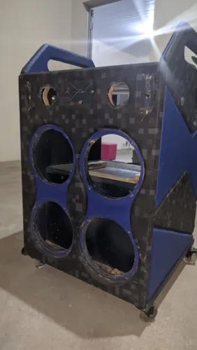 Madeiramento automotivo 4 alto falante "6"pol,1 grave de 8 Pol