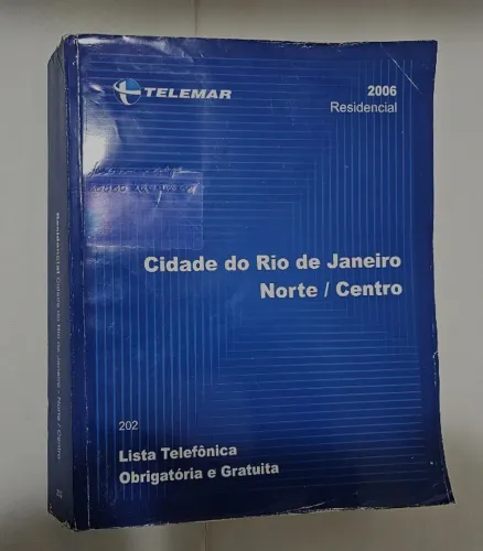Rio: Lista telefônica antiga
