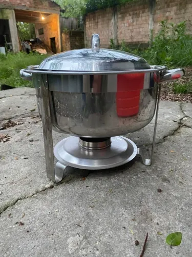 Réchaud de inox