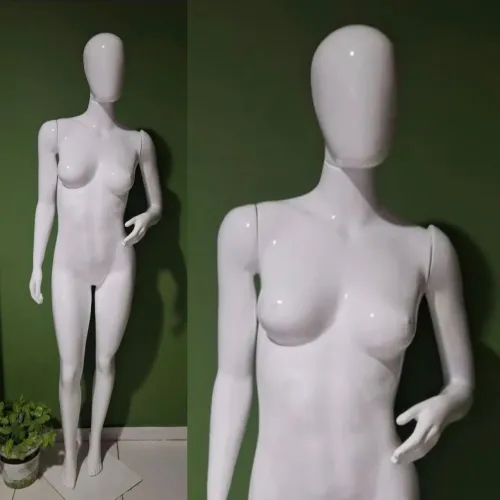 MANEQUIM DE FIBRA BRANCO