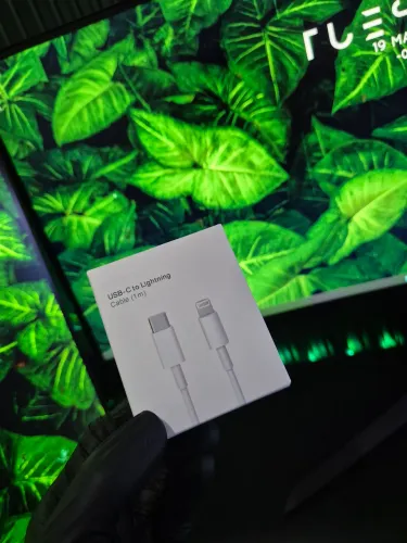 Cabo iPhone Lightning USB-C (1m)