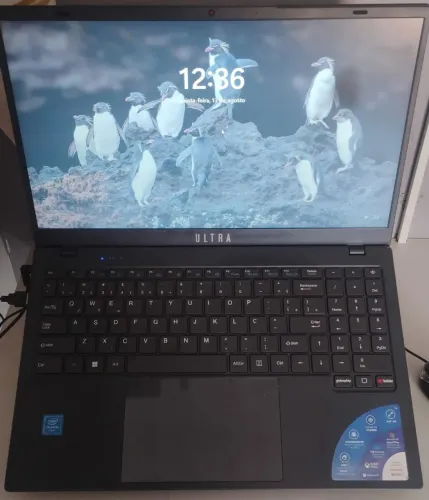 Notebook novo original carregador original