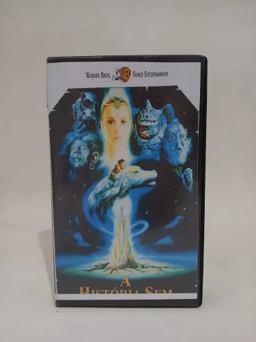 Antiga fita VHS filme a História sem Fim 