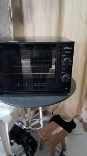 Forno Elétrico De Bancada 60 Litros Nardelli TOP60 127V Preto