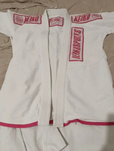 Keiko Raça Kimono Feminino A2 Usado Bom Estado