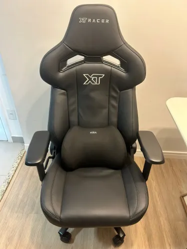 Cadeira Gamer XT Racer de couro legitimo