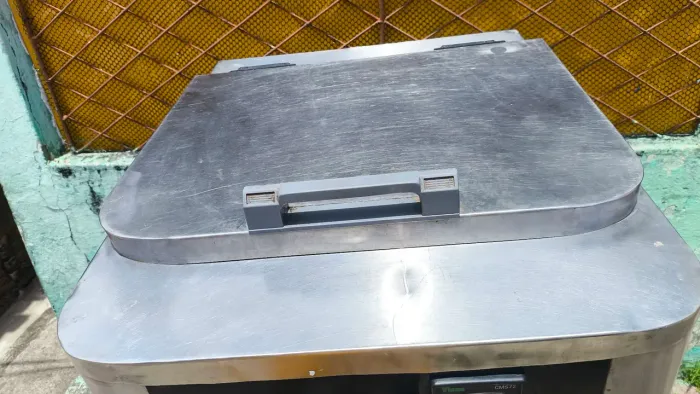 A máquina de sorvete