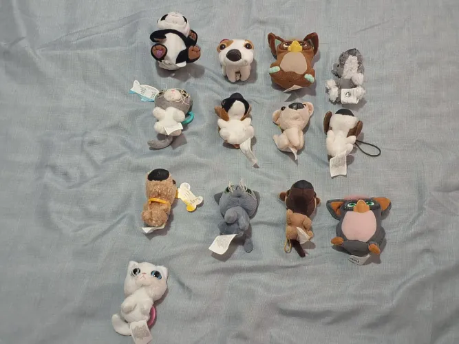 Bichinhos de pelucia chaveiro