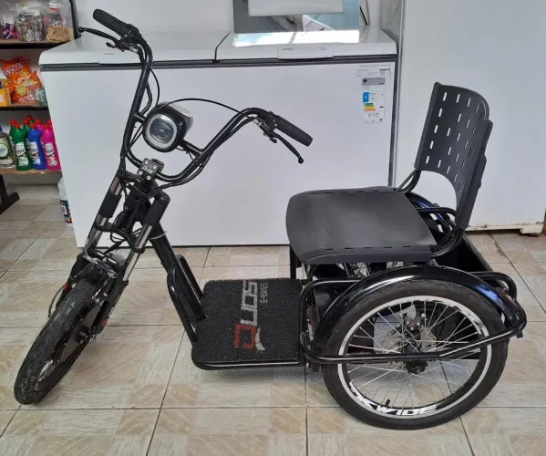 Triciclo Elétrico Duos Confortável Motor 800w