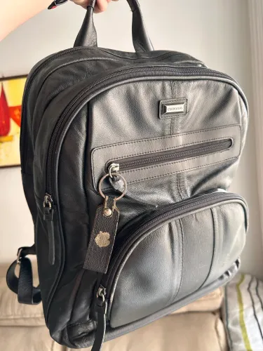 Mochila 100% couro original - COUROFINO