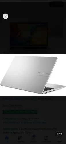 Notebook apenas 6 meses de uso, sem marcas de uso