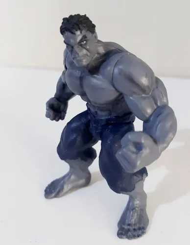 Action Figure Hulk Cinza Marvel Universe Customizado 12cm