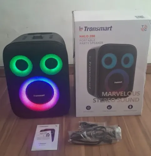 Caixa de Som Halo 200 Tronsmart 120W RMS