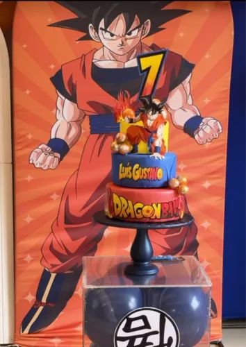 Bolo Dragon Ball Z - (Fictício)