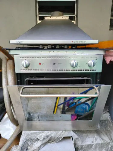 Kit fogão Cooktop/coifa/forno de embutir General Electric