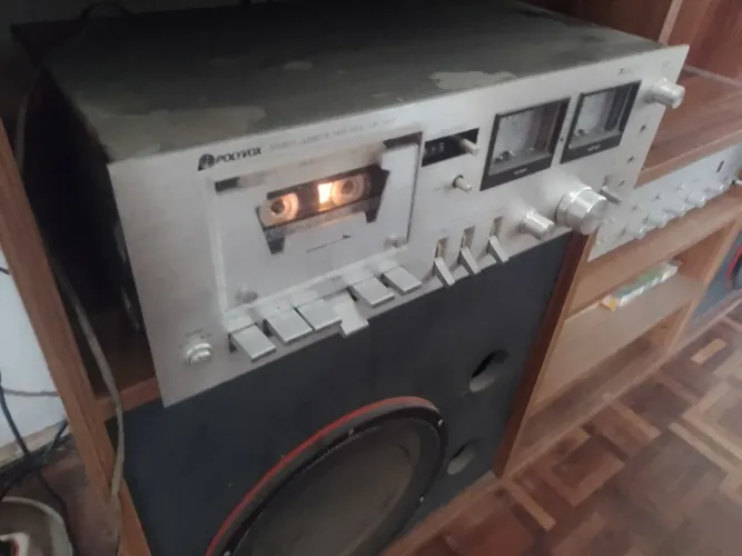 Tape deck polivox cp 750 d